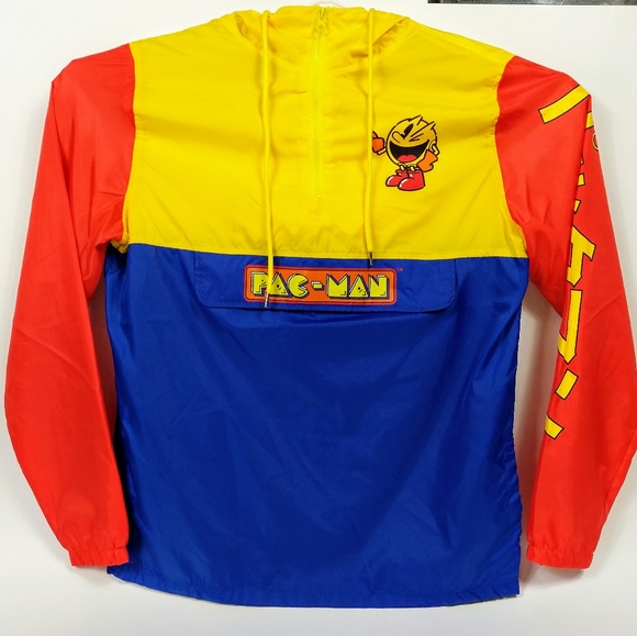 pac man windbreaker